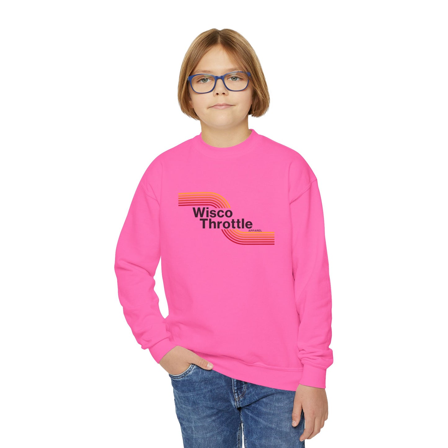 Youth WT Retro Crewneck Sweatshirt (Sizes XS-XL)