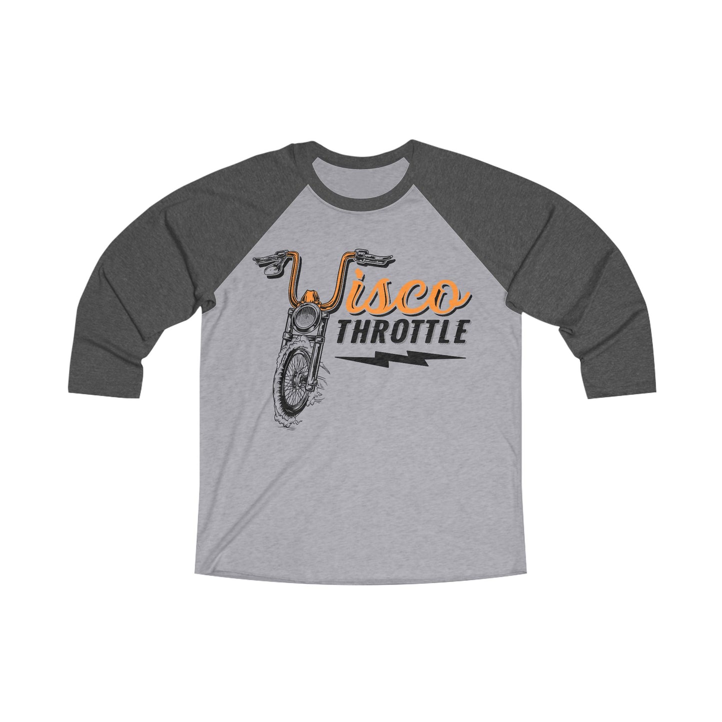 Wisco Throttle Raglan Unisex Tee