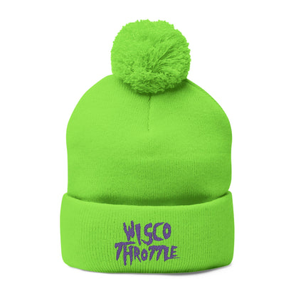 Wisco Throttle Pom-Pom Beanie