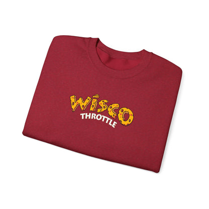 Wisco Throttle Cheese Unisex Crewneck Sweatshirt (S-5XL)