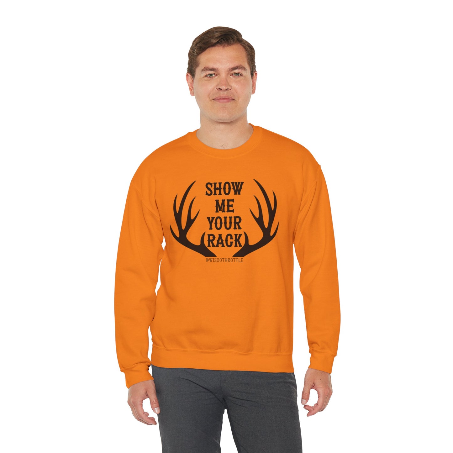 Show Me Your Rack Hunting Crewneck