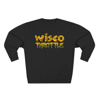 Wisco Throttle Cheese Drip Crewneck