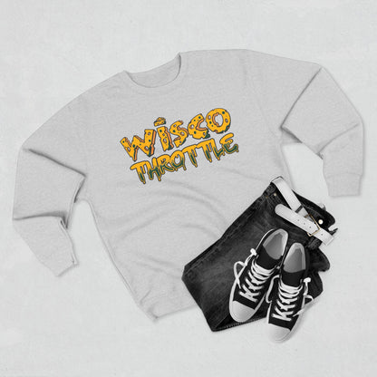 Wisco Throttle Cheese Drip Crewneck