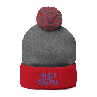 Wisco Throttle Pom-Pom Beanie