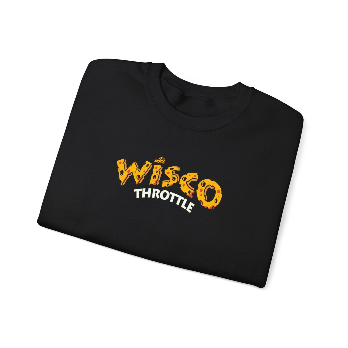 Wisco Throttle Cheese Unisex Crewneck Sweatshirt (S-5XL)