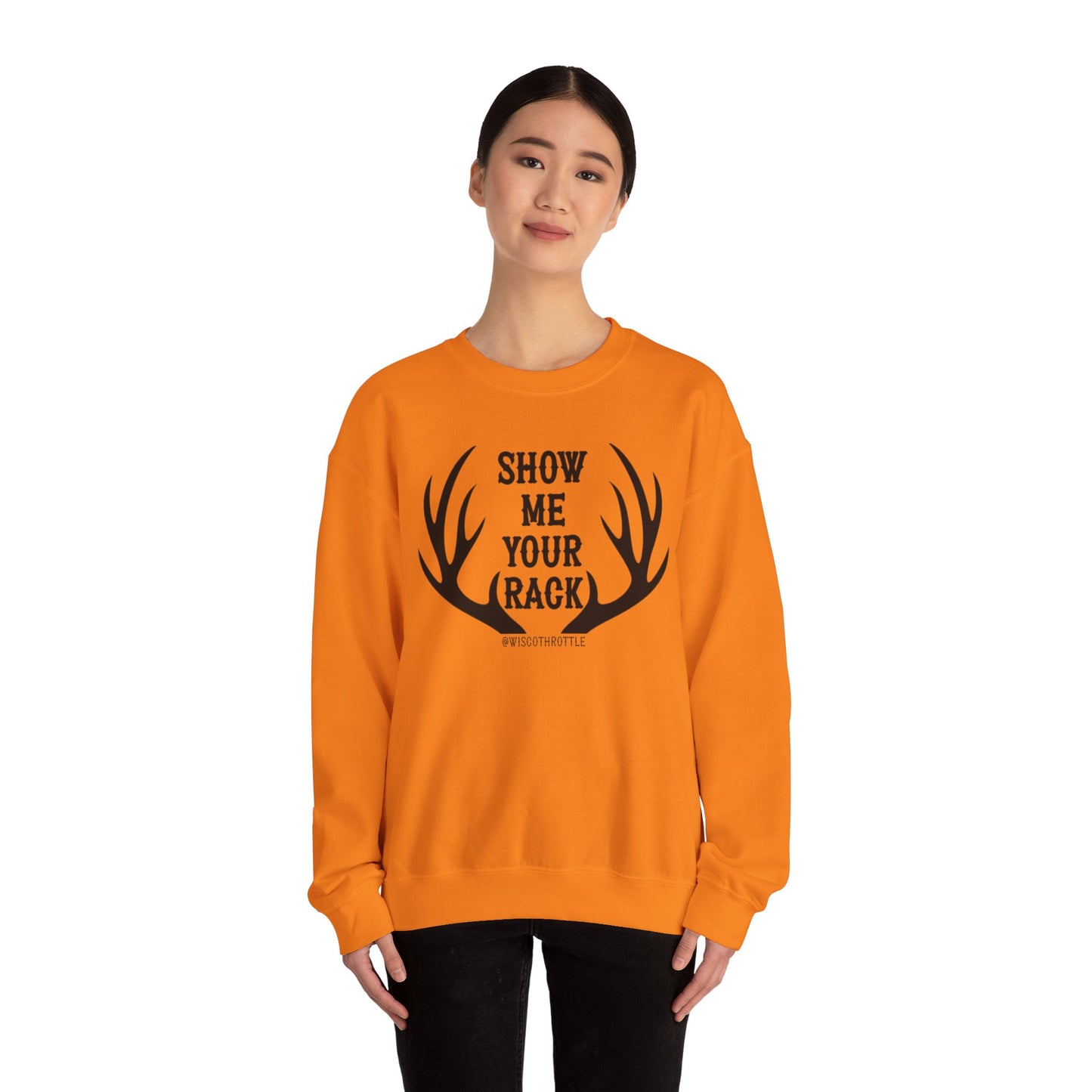 Show Me Your Rack Hunting Crewneck