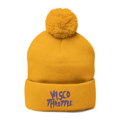 Wisco Throttle Pom-Pom Beanie