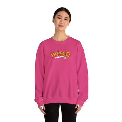 Wisco Throttle Cheese Unisex Crewneck Sweatshirt (S-5XL)