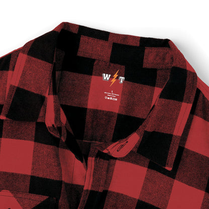 Wisco Throttle Unisex Buffalo Plaid Flannel (Sizes XS - 3XL)