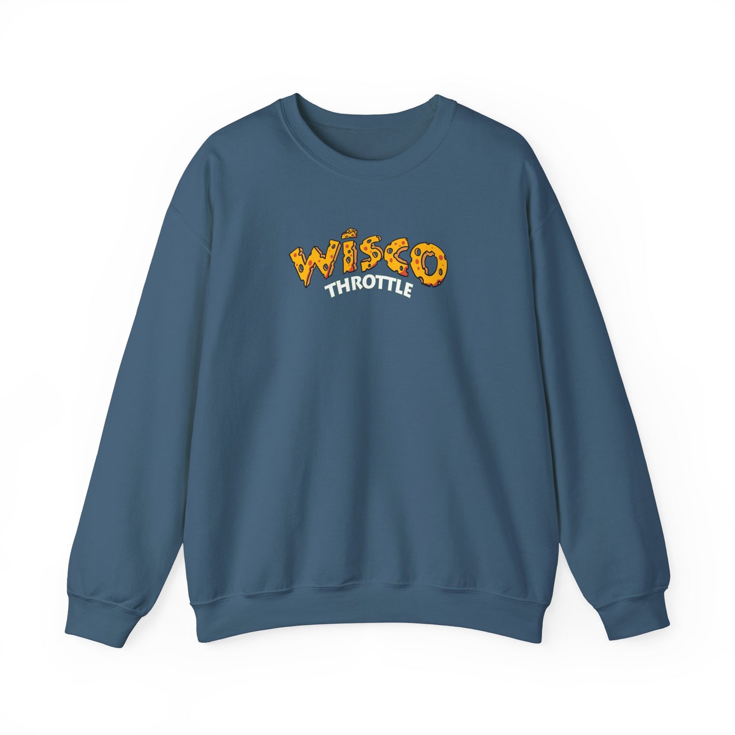 Wisco Throttle Cheese Unisex Crewneck Sweatshirt (S-5XL)