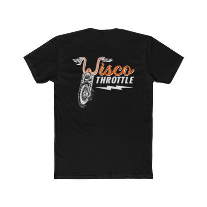 Unisex OG Wisco Throttle Tee - Back Logo (Sizes 3XL - 5XL)