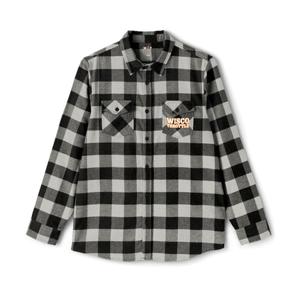 Wisco Throttle Unisex Buffalo Plaid Flannel (Sizes XS - 3XL)