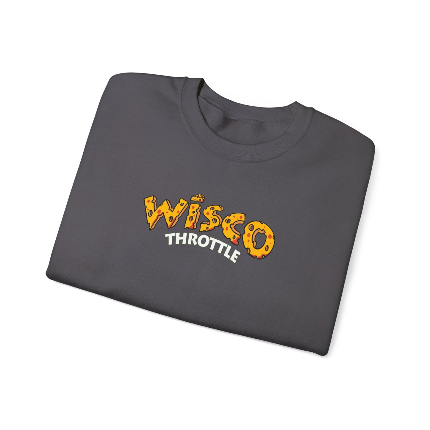 Wisco Throttle Cheese Unisex Crewneck Sweatshirt (S-5XL)