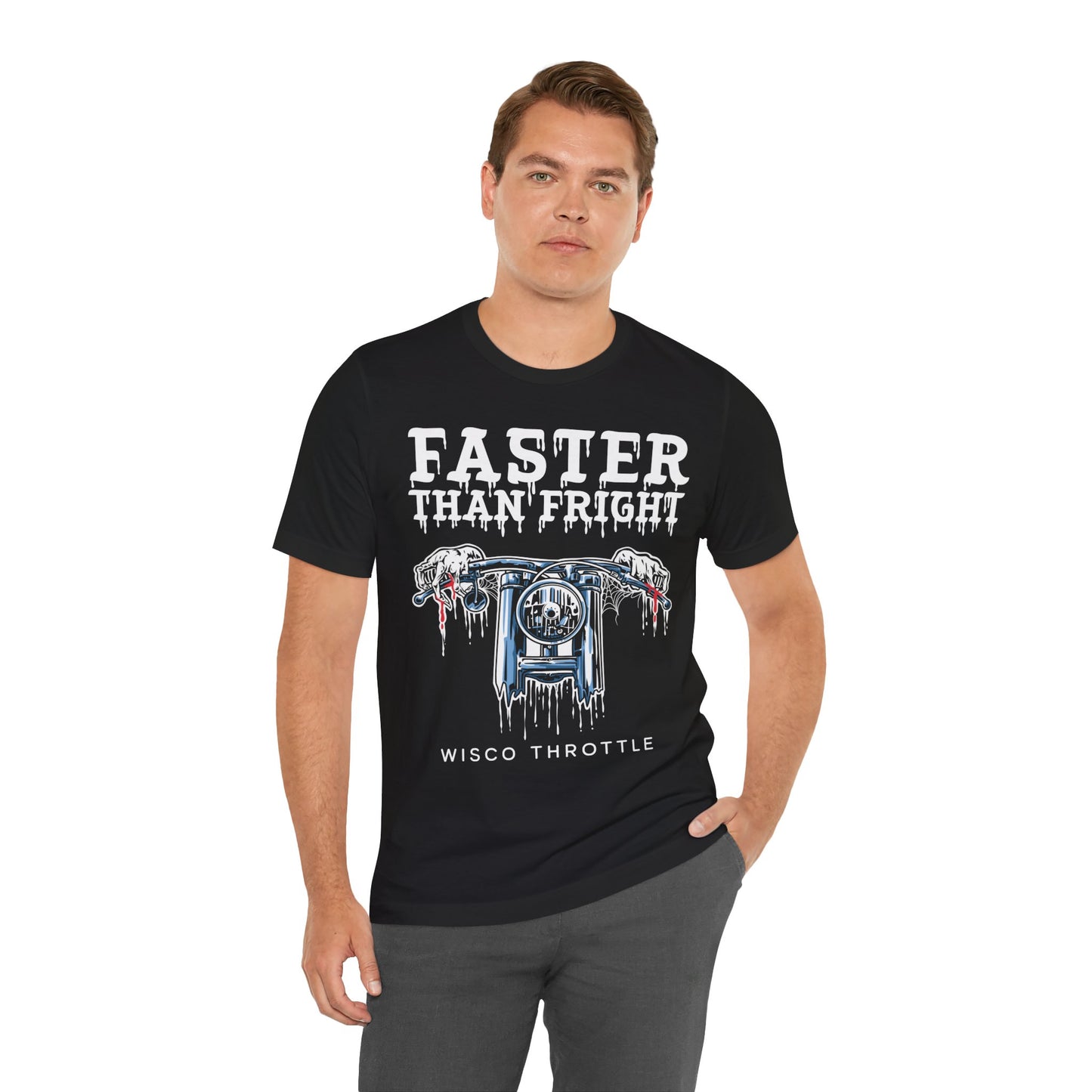 "Faster Than Fright" Unisex Tee (S-5XL)