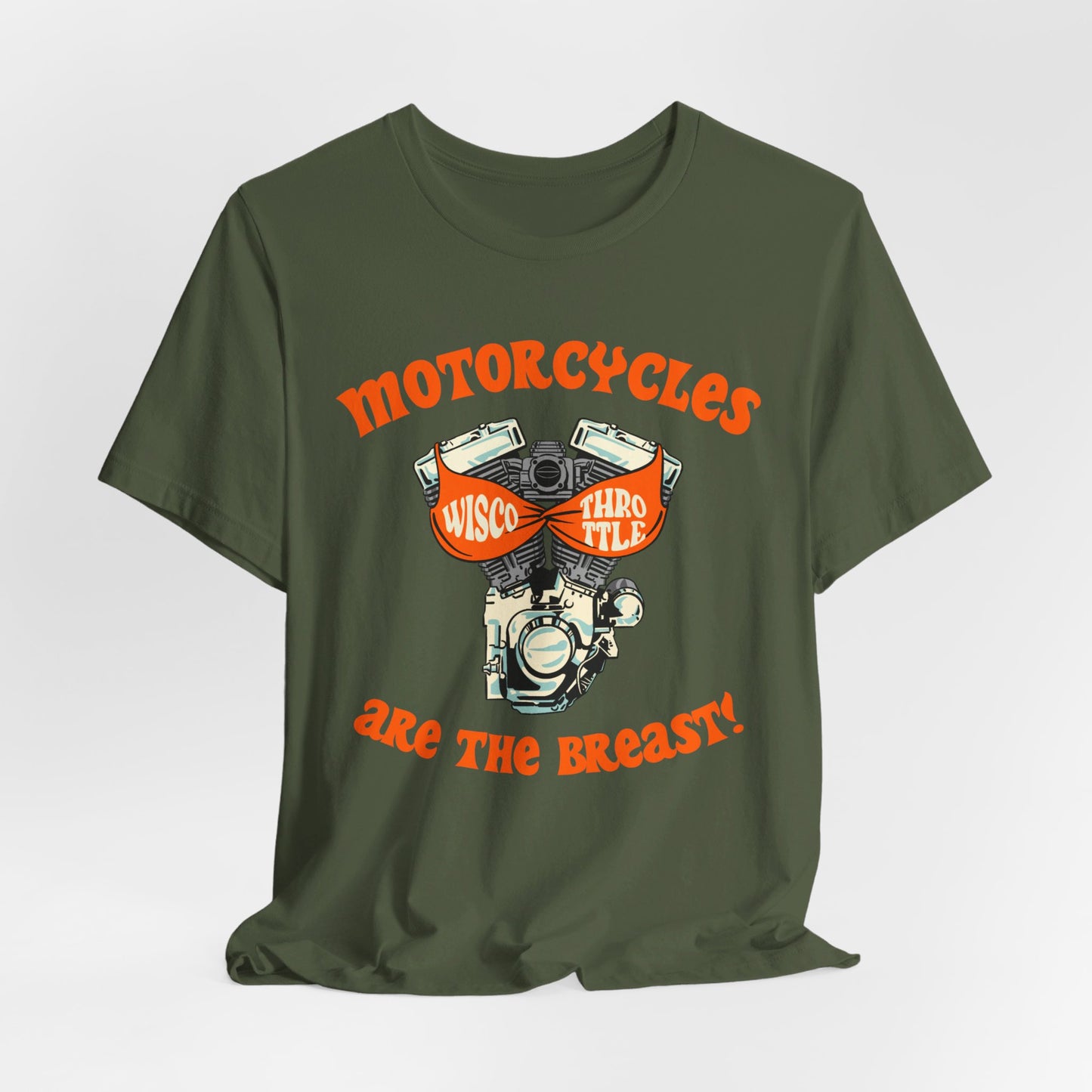 Motorcycles are the BREAST! Unisex Tee