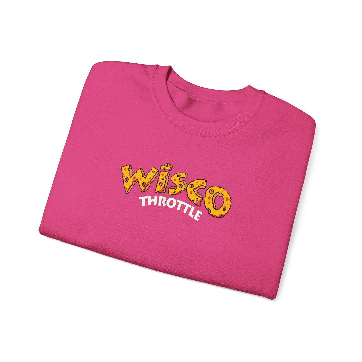 Wisco Throttle Cheese Unisex Crewneck Sweatshirt (S-5XL)