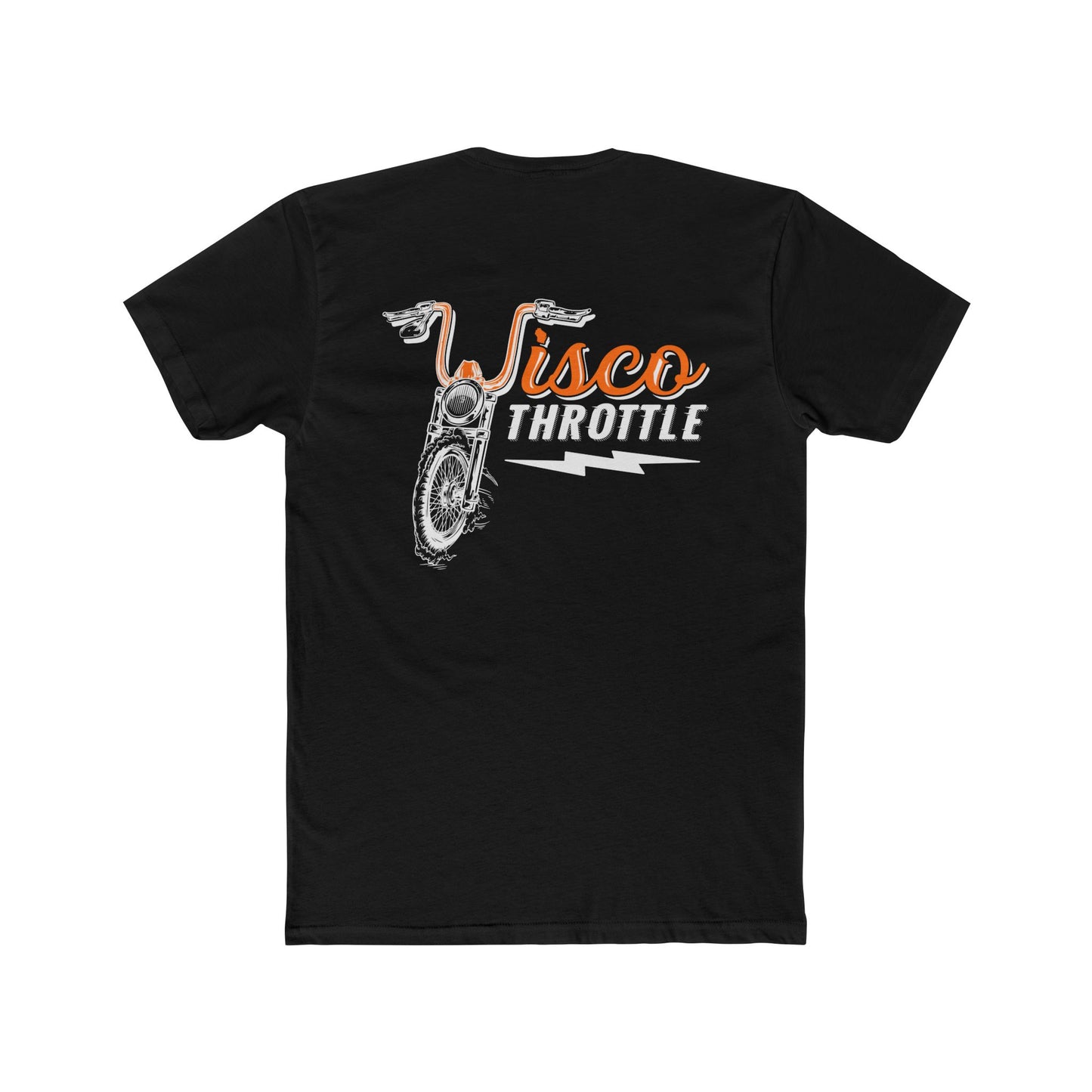 Unisex OG Wisco Throttle Tee - Back Logo (Sizes 3XL - 5XL)