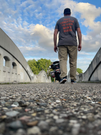 Full Throttle to Mom's House Tee