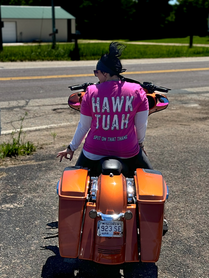 Unisex HAWK TUAH Tee (Back Logo) Sizes S-3XL