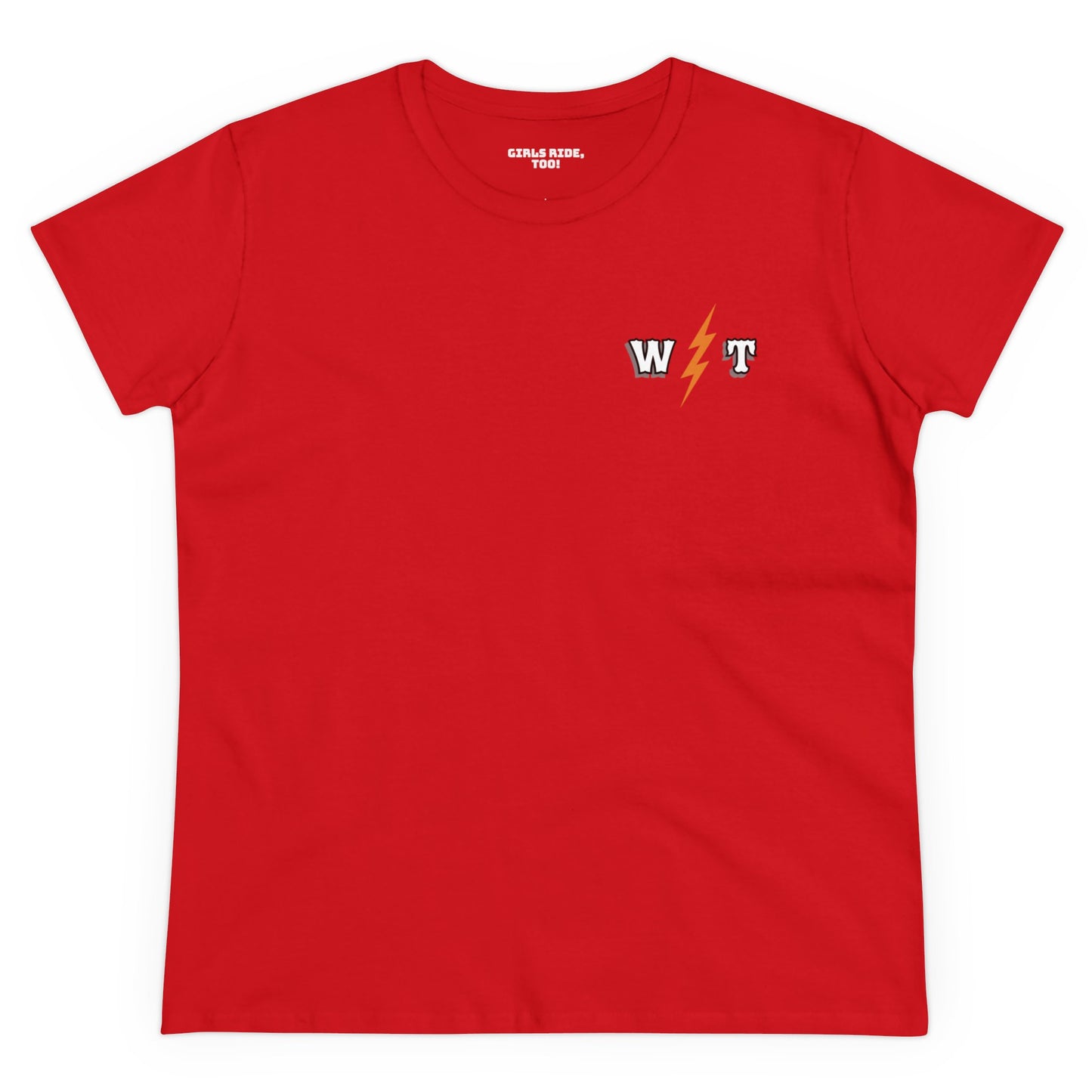 Women's Wisco Throttle OG Cotton Tee (Back Logo) Sizes S-3XL