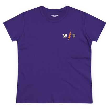 Women's Wisco Throttle OG Cotton Tee (Back Logo) Sizes S-3XL