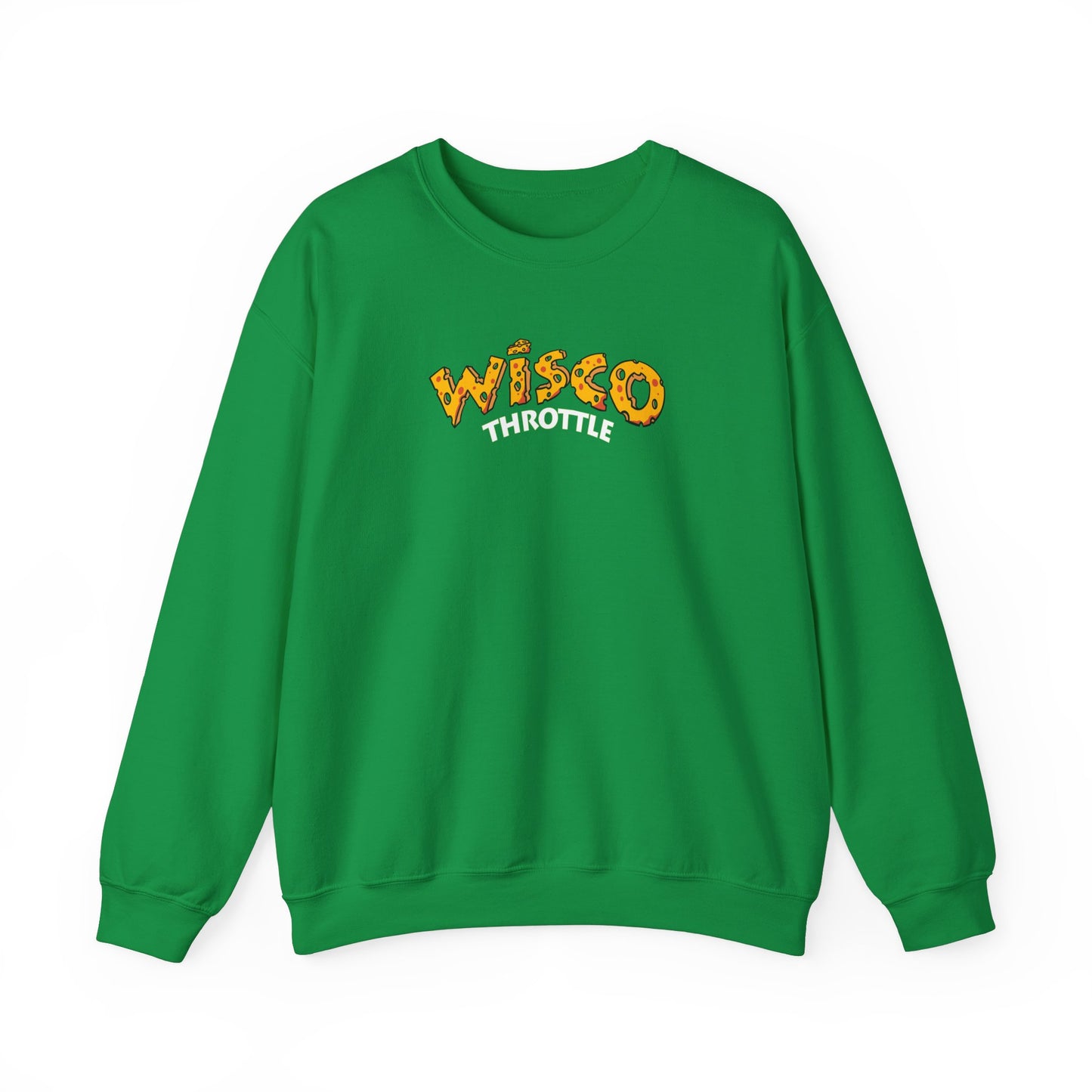 Wisco Throttle Cheese Unisex Crewneck Sweatshirt (S-5XL)