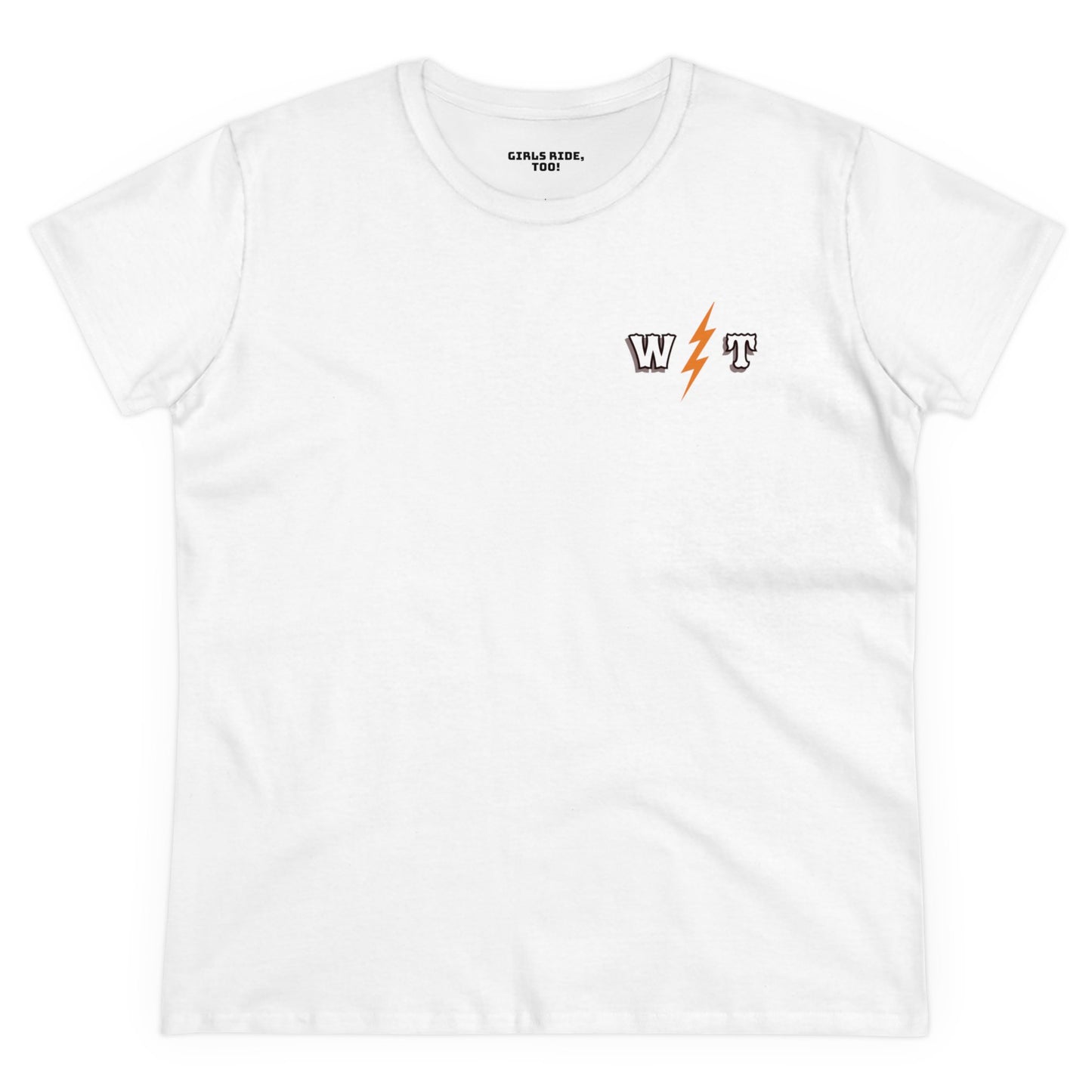 Women's Wisco Throttle OG Cotton Tee (Back Logo) Sizes S-3XL