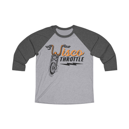 Wisco Throttle Raglan Unisex Tee