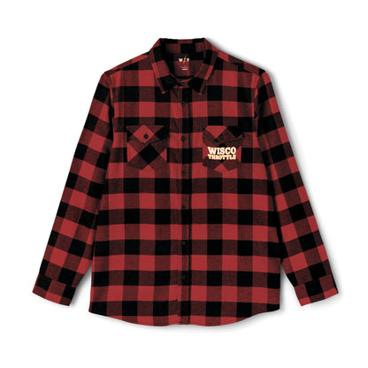 Wisco Throttle Unisex Buffalo Plaid Flannel (Sizes XS - 3XL)