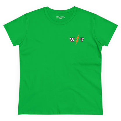 Women's Wisco Throttle OG Cotton Tee (Back Logo) Sizes S-3XL