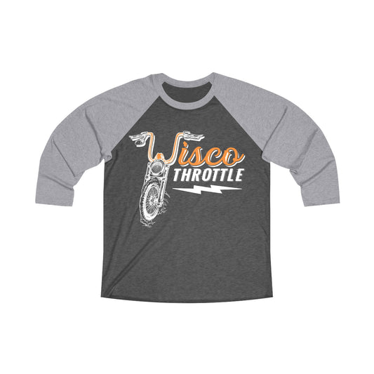 Wisco Throttle Raglan Unisex Tee