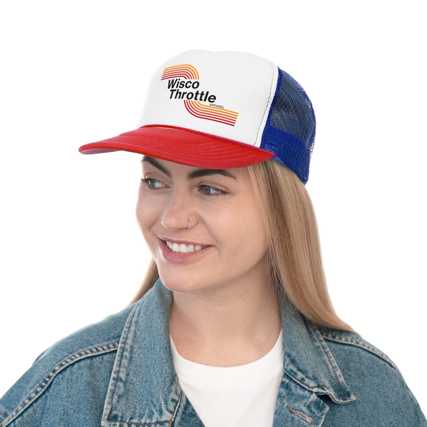 Wisco Throttle Retro Trucker Hat