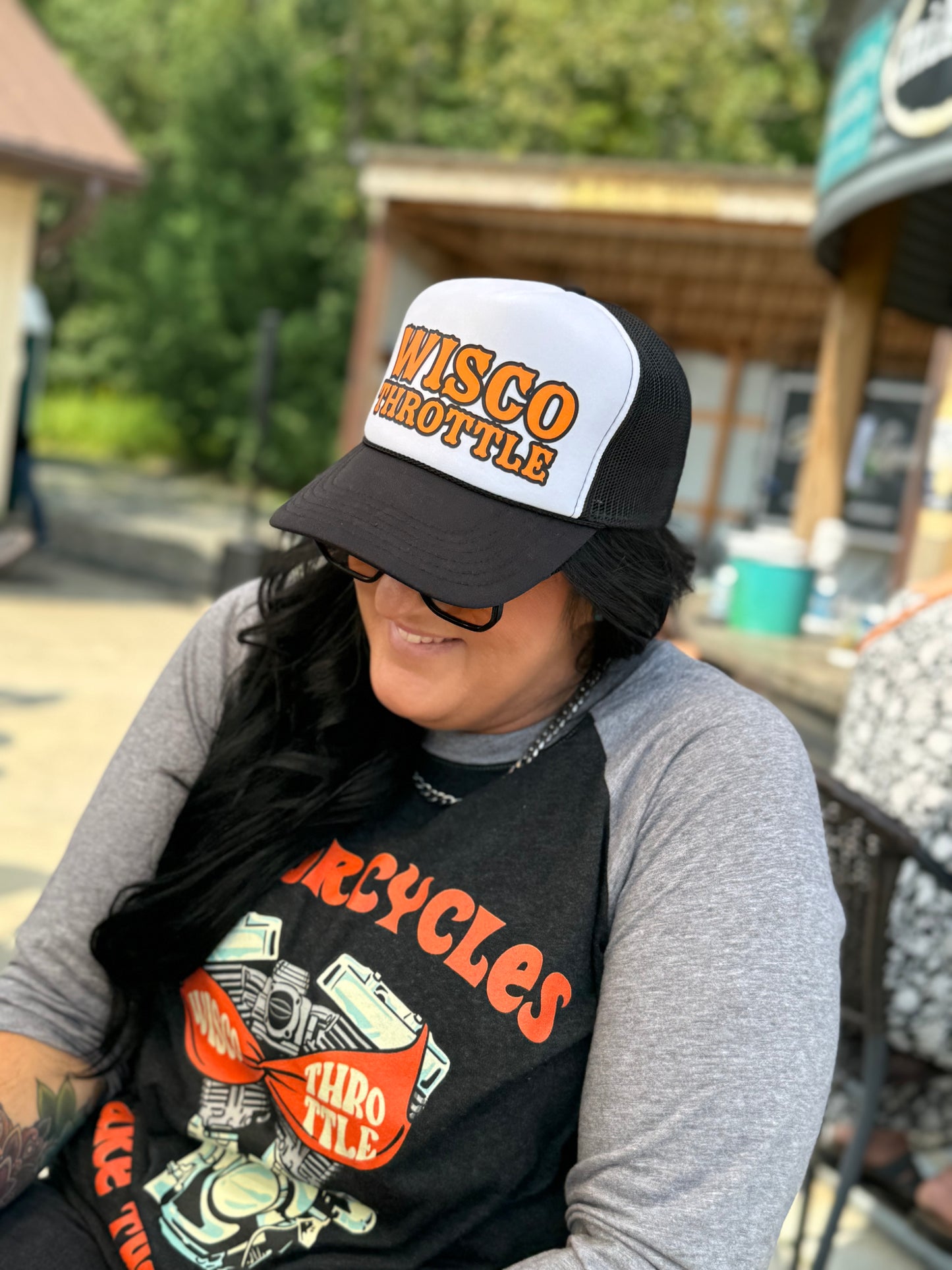 Wisco Throttle Trucker Hat