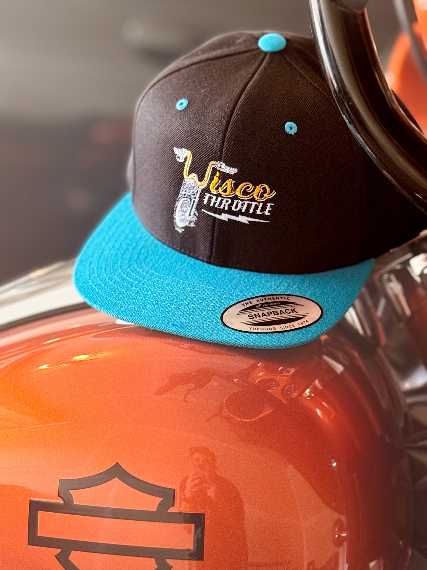 Wisco Throttle Flat Bill Snapback