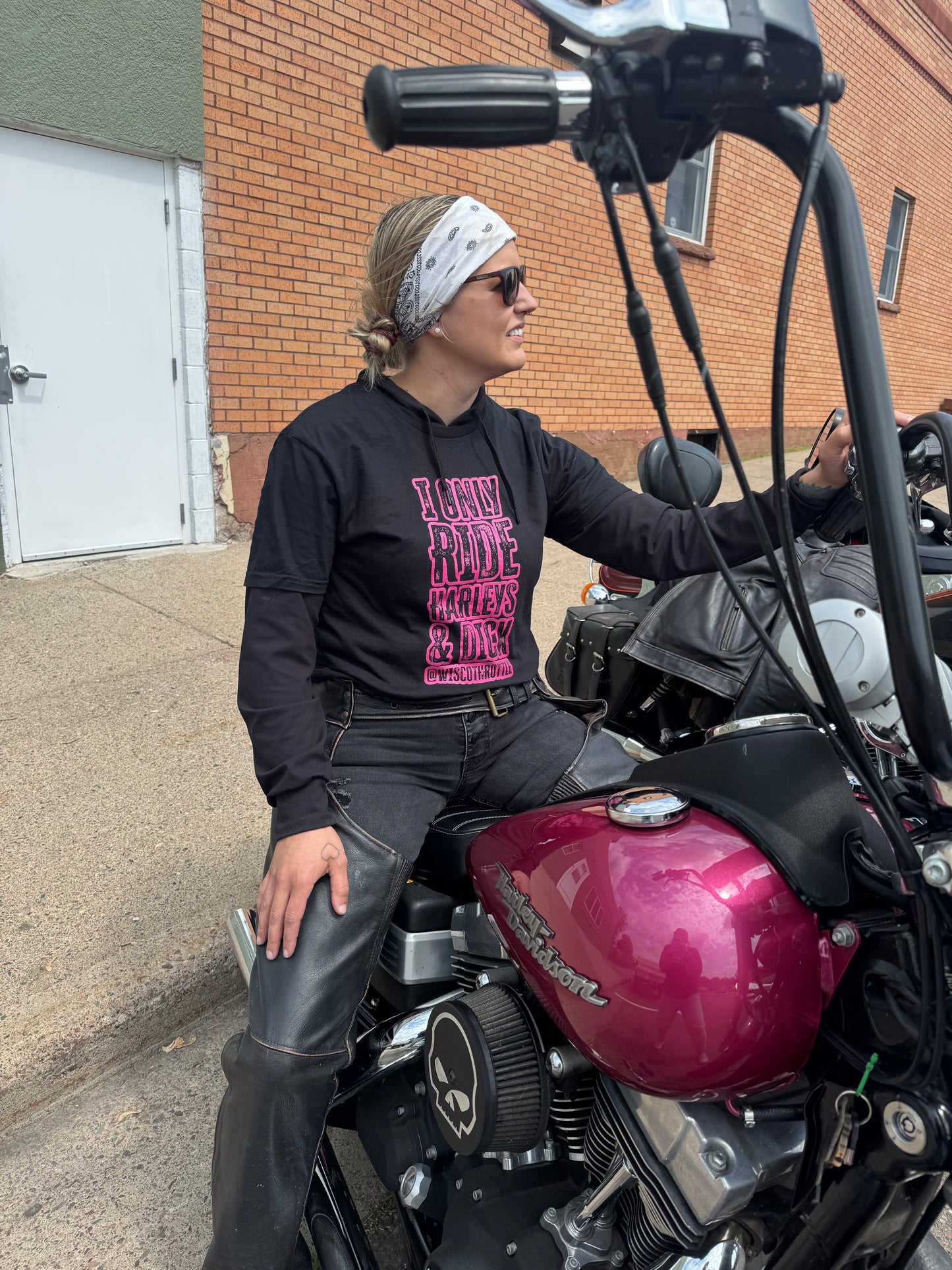I Only Ride Harleys & D Unisex Tee
