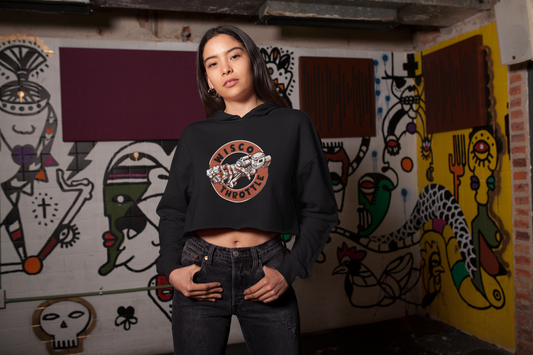 Women's Skeletor Cropped Hoodie (Sizes S-2XL)